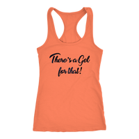 Ladies Racer-Back Tank, There's a Gel for That, Sparkling Illusion