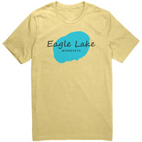 Eagle Lake Map Unisex Tee