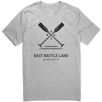 East Battle Lake Paddles Unisex Tee BLK