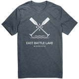 East Battle Lake Paddles Unisex Tee WHT1