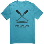 East Leaf Lake Paddles Unisex Tee BLK Art