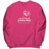 Gazette Port & Co Crew Sweatshirt, White Art