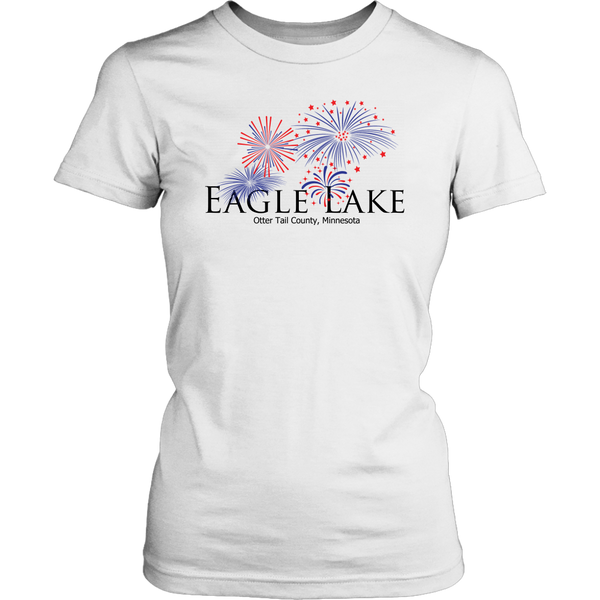 LADIES Eagle Lake T-Shirt, Fireworks