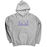 Hoodie, Kim, Lavender Amethyst Ink