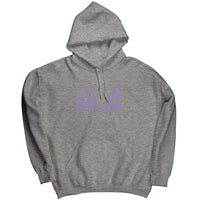 Hoodie, Kim, Lavender Amethyst Ink