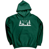 Hoodie, Unisex, Kim, White Ink 2