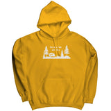Hoodie, Unisex, Kim, White Ink 2