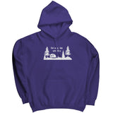 Hoodie, Unisex, Kim, White Ink 2