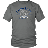 UNISEX Eagle Lake T-Shirt, Blue Art, More Colors