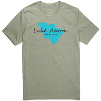 Lake Aaron Map Unisex Tee