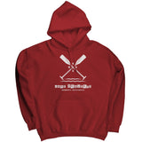 Lake Traverse Paddles Unisex Hoodie WHT Art