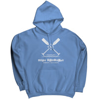 Lake Traverse Paddles Unisex Hoodie WHT Art