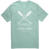Long Lake Paddles Unisex Tee WHT2