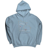 Midwest MN WI River Home Unisex Hoodie, Copper Outline