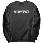 Midwest Vintage Art Unisex Crewneck Sweatshirt