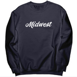 Midwest Script Unisex Crewneck Sweatshirt