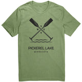 Pickerel Lake Paddles Unisex Tee BLK Art