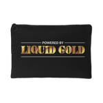 Accessory Pouch, 8x5, Black, Liquid Gold, Gel