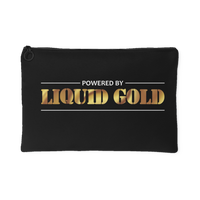 Accessory Pouch, 8x5, Black, Liquid Gold, Gel