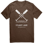 Stuart Lake Paddles Unisex Tee WHT Art