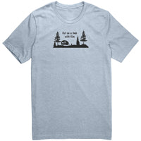 Tee, Heather Unisex, Kim, Black Ink 1