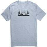 Tee, Heather Unisex, Kim, Black Ink 1