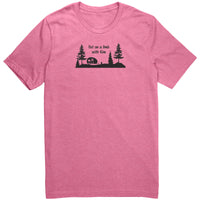 Tee, Heather Unisex, Kim, Black Ink 1