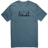 Tee, Heather Unisex, Kim, Black Ink 1