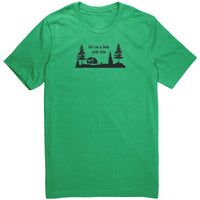 Tee, Heather Unisex, Kim, Black Ink 1