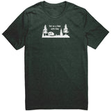 Tee, Heather Unisex, Kim, White Ink 2