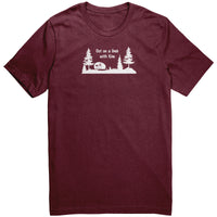 Tee, Heather Unisex, Kim, White Ink 2