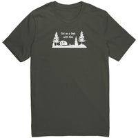 Tee, Unisex, Kim, White Ink 1