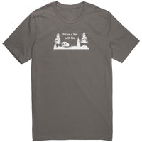 Tee, Unisex, Kim, White Ink 1