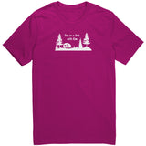 Tee, Unisex, Kim, White Ink 1