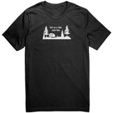 Tee, Unisex, Kim, White Ink 1