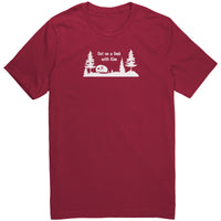 Tee, Unisex, Kim, White Ink 1