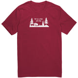 Tee, Unisex, Kim, White Ink 1