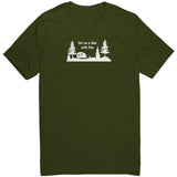 Tee, Unisex, Kim, White Ink 1
