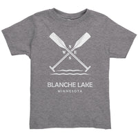 Toddler Blanche Lake Paddles Tee, WHT