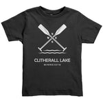 Toddler Clitherall Lake Paddles Tee, WHT Art