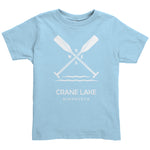 Toddler Crane Lake Paddles Tee, WHT Art