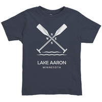 Toddler Lake Aaron Paddles Tee, WHT