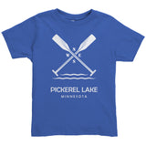 Toddler Pickerel Lake Paddles Tee, WHT Art