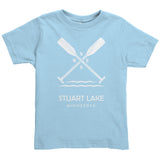 Toddler Stuart Lake Paddles Tee, WHT Art