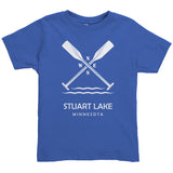 Toddler Stuart Lake Paddles Tee, WHT Art