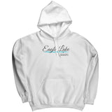 UNISEX Eagle Lake Script Hoodie, Black Ink