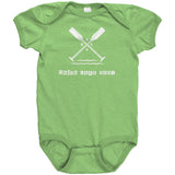 Union Lake Baby SS Onesie, White Art