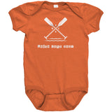 Union Lake Baby SS Onesie, White Art
