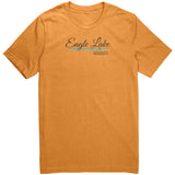 Unisex Heather Tee, Eagle Lake Script 1, More Colors