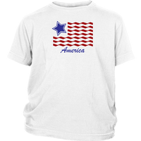 YOUTH T-Shirt, America, Flag